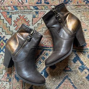 Gently Used Nine West Ankle Boots